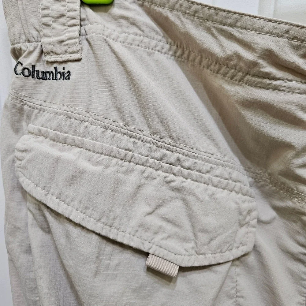 Columbia Convertible Cargo Pants Mens 38x30 Omni Shade Sun Protection‎ Outdoors